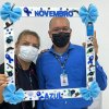 Novembro Azul – Funcionários vestem azul e apoiam a causa